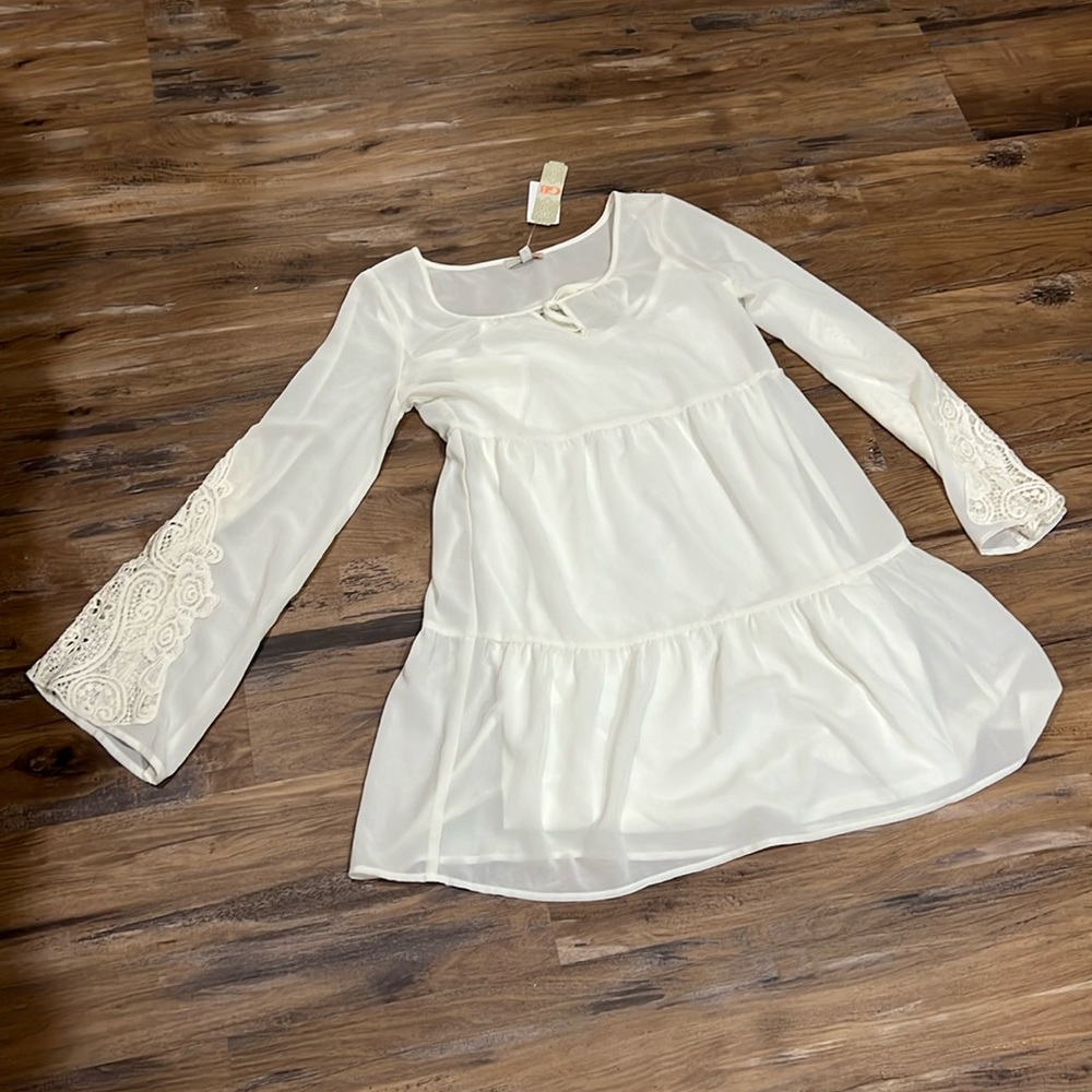 Cream dress